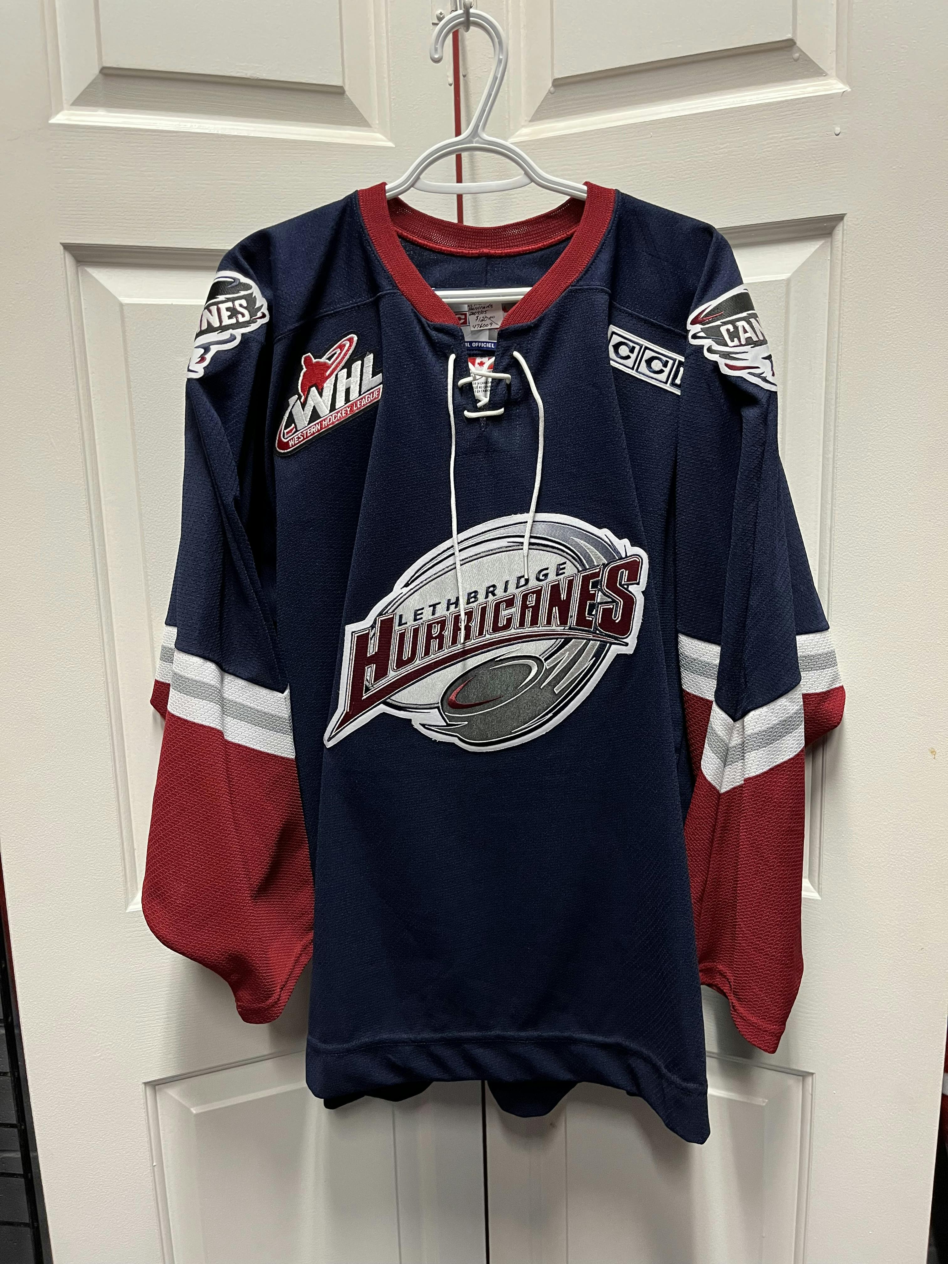 Lethbridge hurricanes jersey online